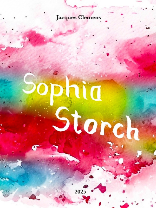 Buchcover des in die Tierwelt metaphorisierten Familiendramas Sophia Storch von Jacques Clemens